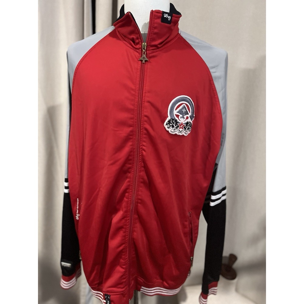 Lrg Roots And Equipment Vintage Men's Track Suit Jacket Full‎ Zip 3xl